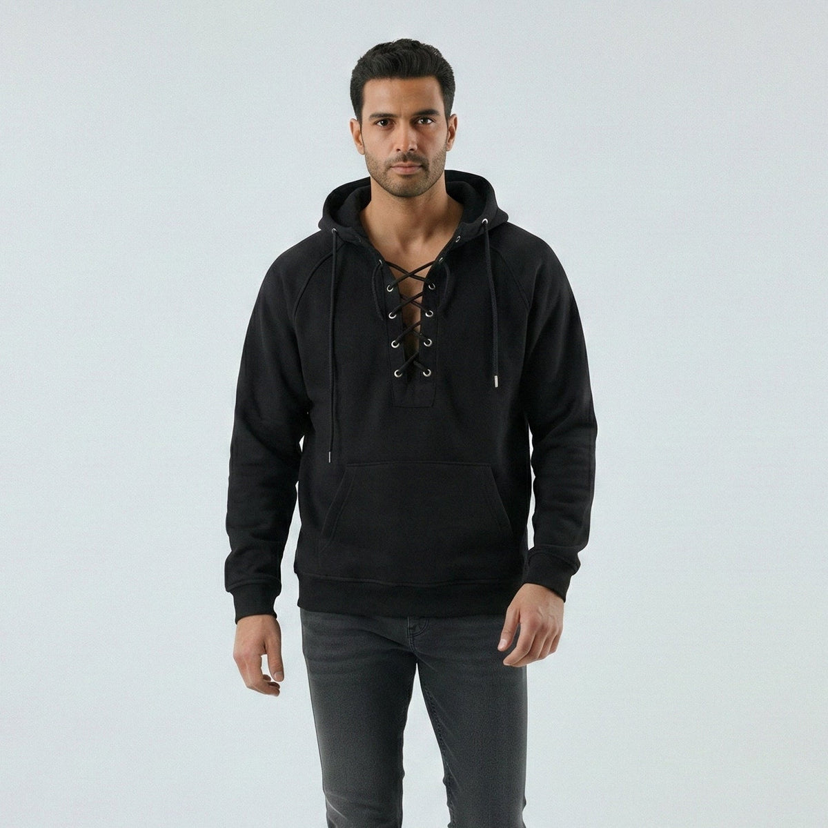 Felpa con cappuccio Premium antivento