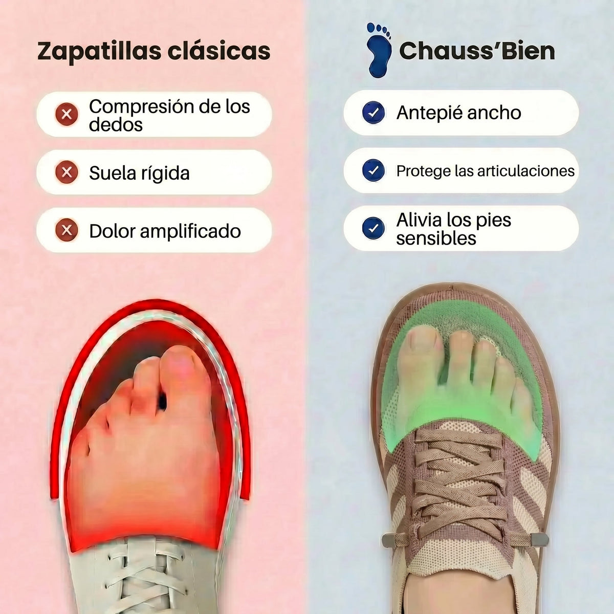 Scarpe comode ortopediche da donna