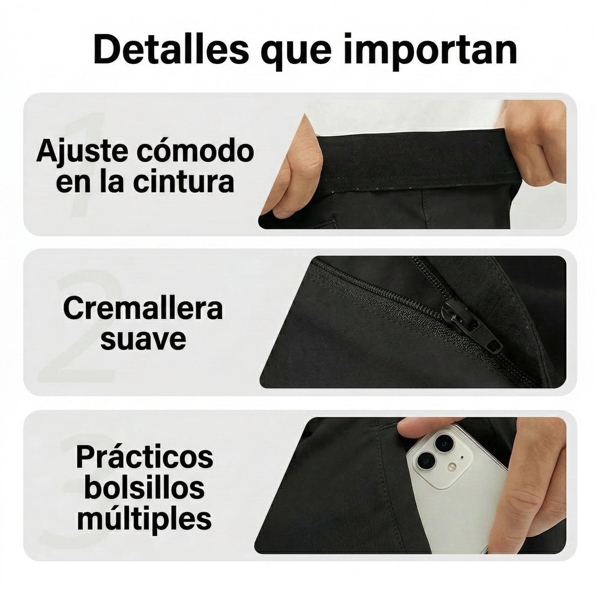 Chino corto elastico