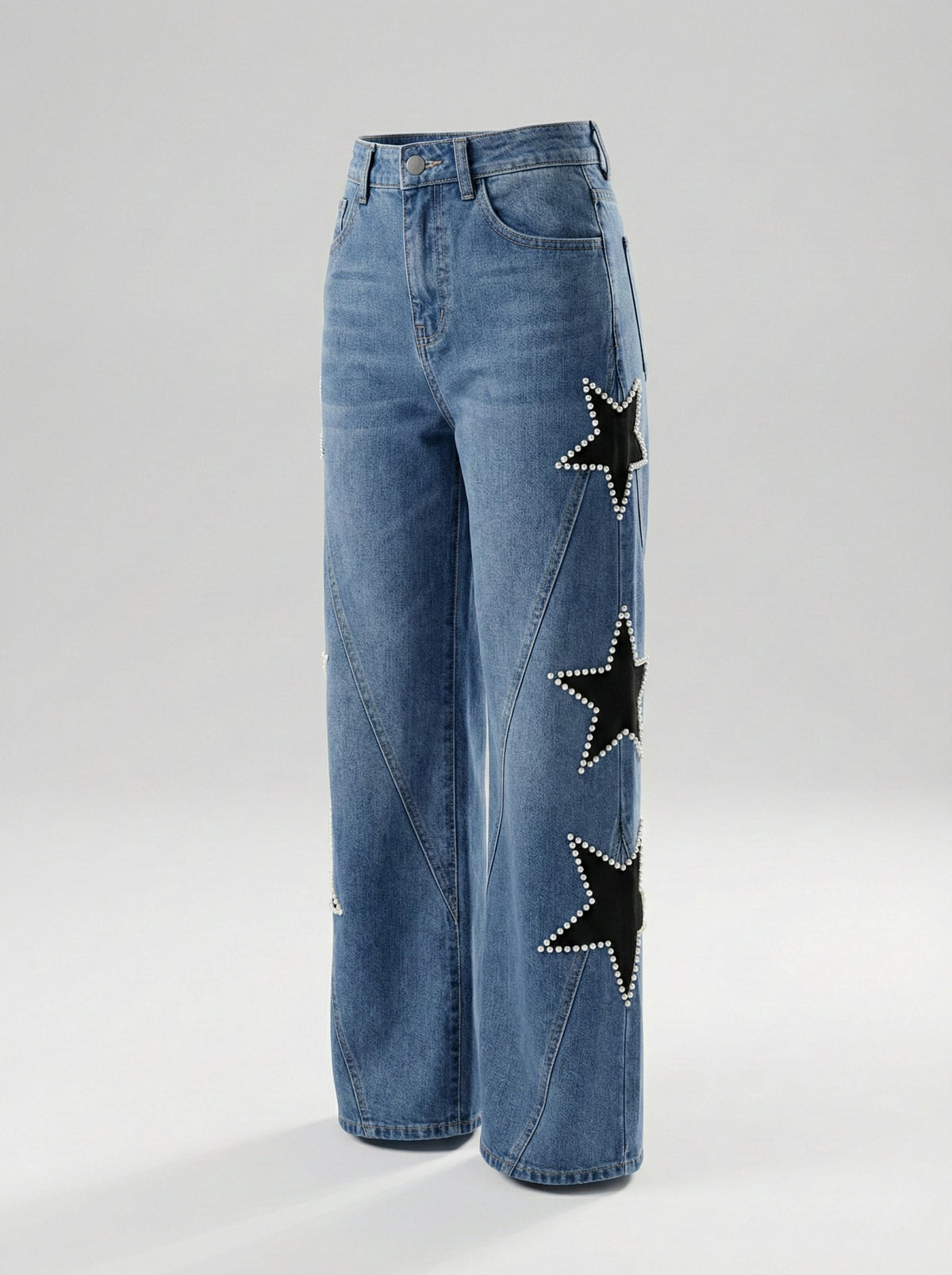 Melisa | Jeans casual con stelle