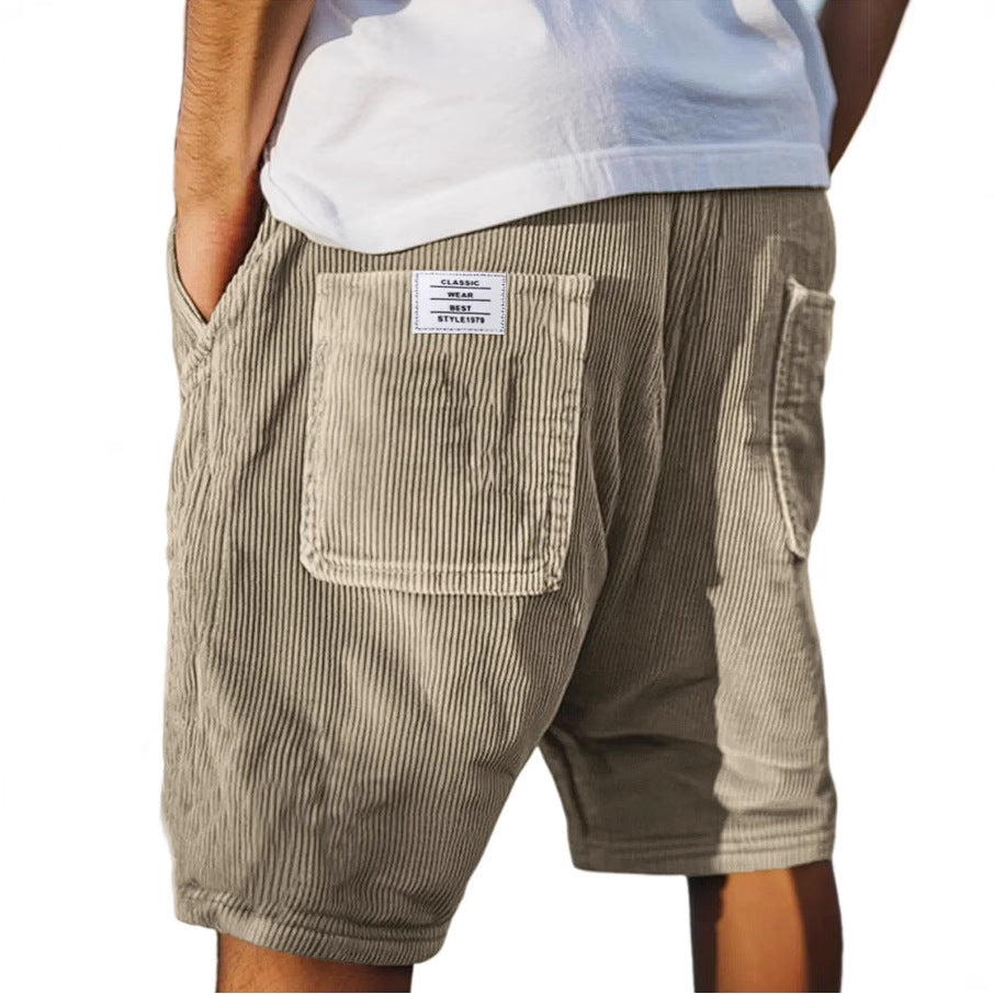Pantaloni di velluto corti