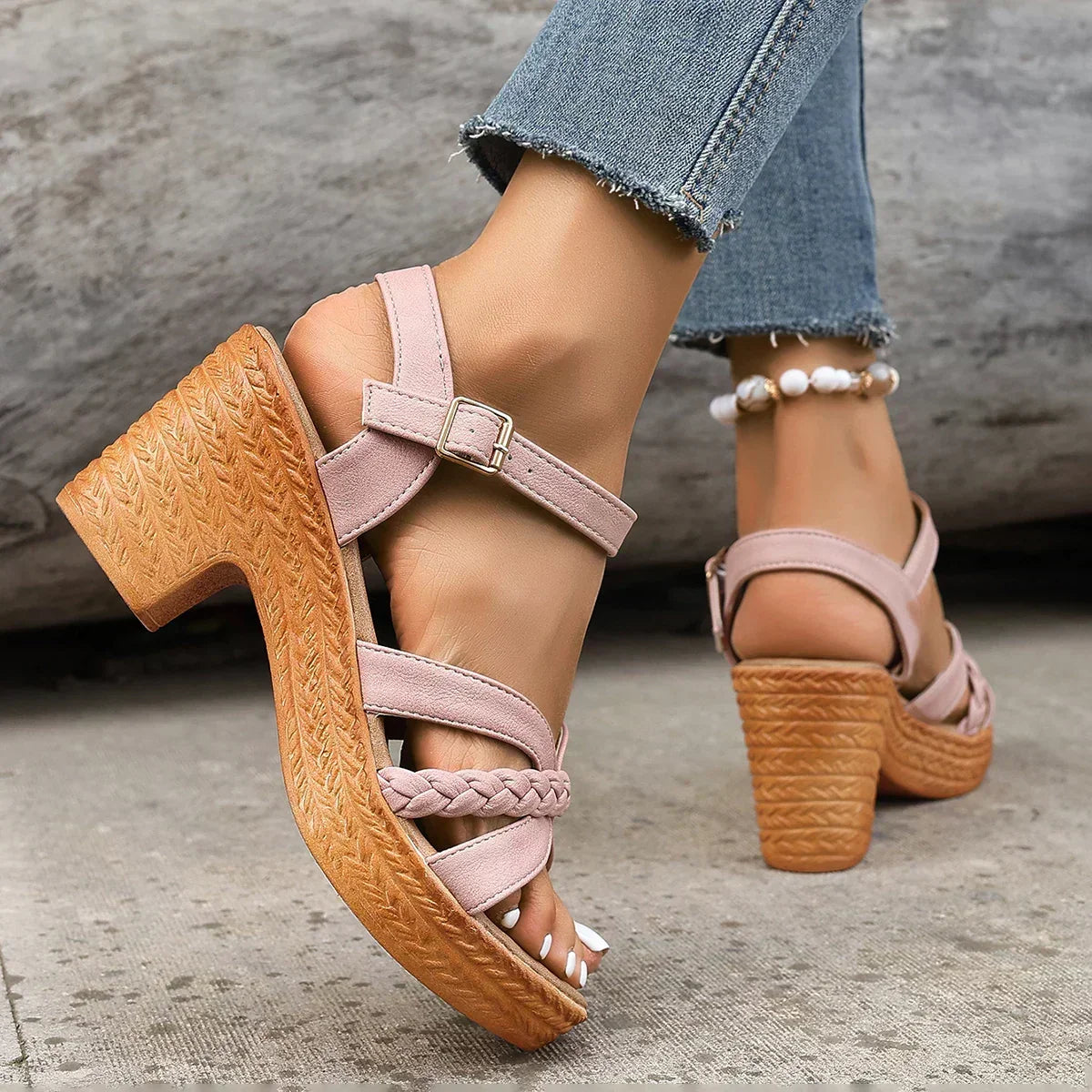 Gianna™ – Sandali Eleganti con Tacco Moderato