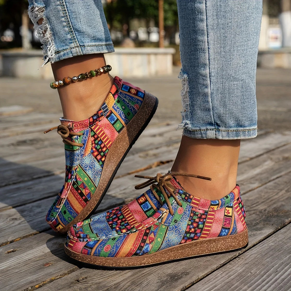 Sneakers Ortopediche Comfort Multicolore da Donna.