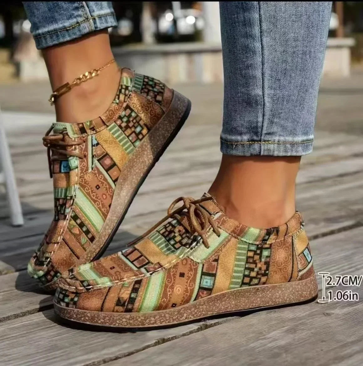 Sneakers Ortopediche Comfort Multicolore da Donna.