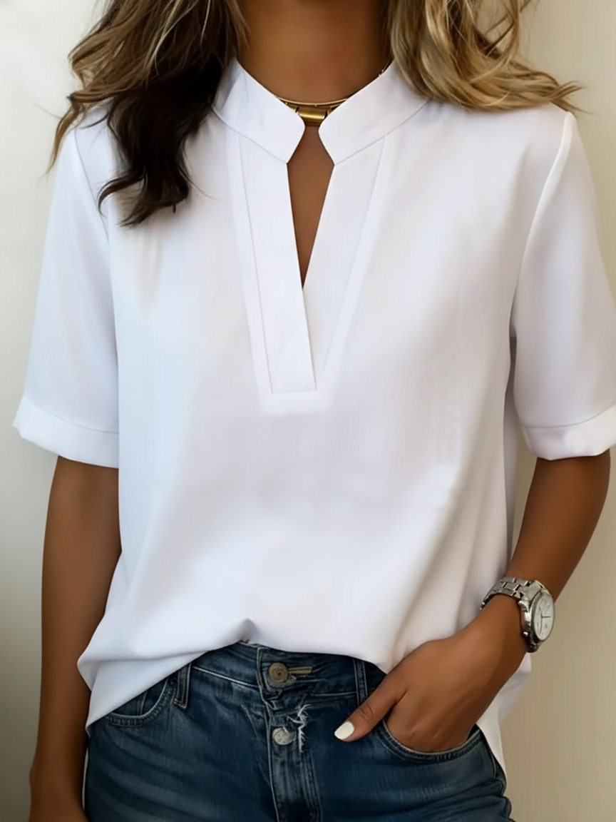 Lunvessa | Camicia a maniche corte dalla vestibilità rilassata