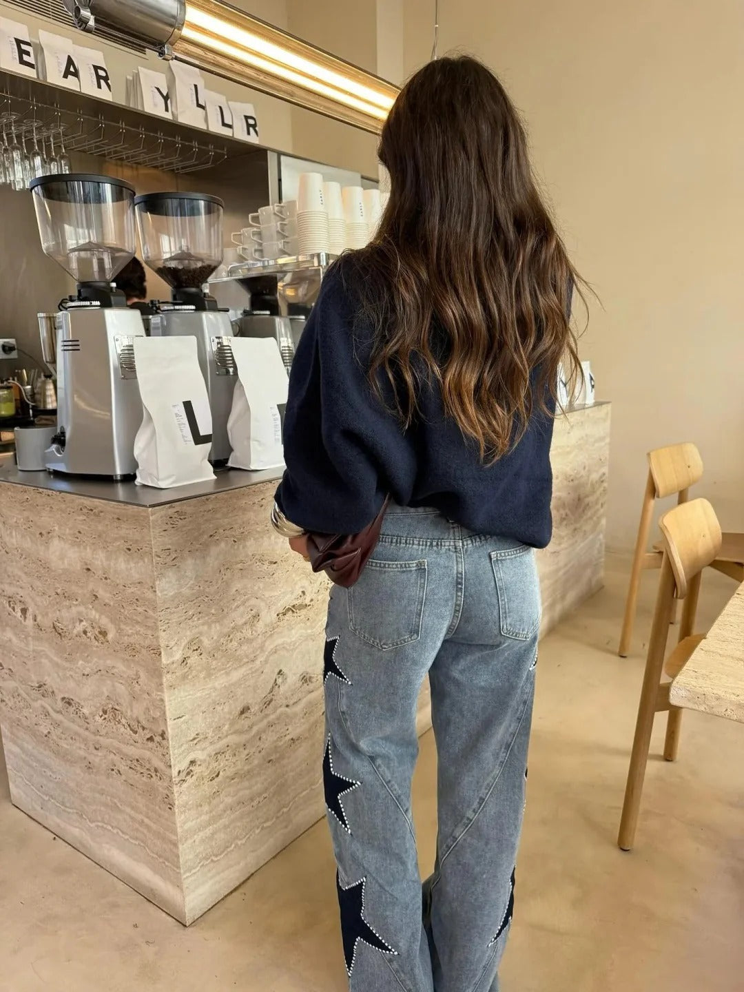 Melisa | Jeans casual con stelle