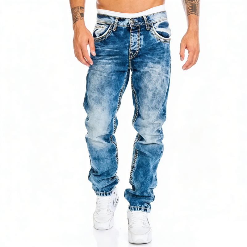 Jeans elasticizzati strappati