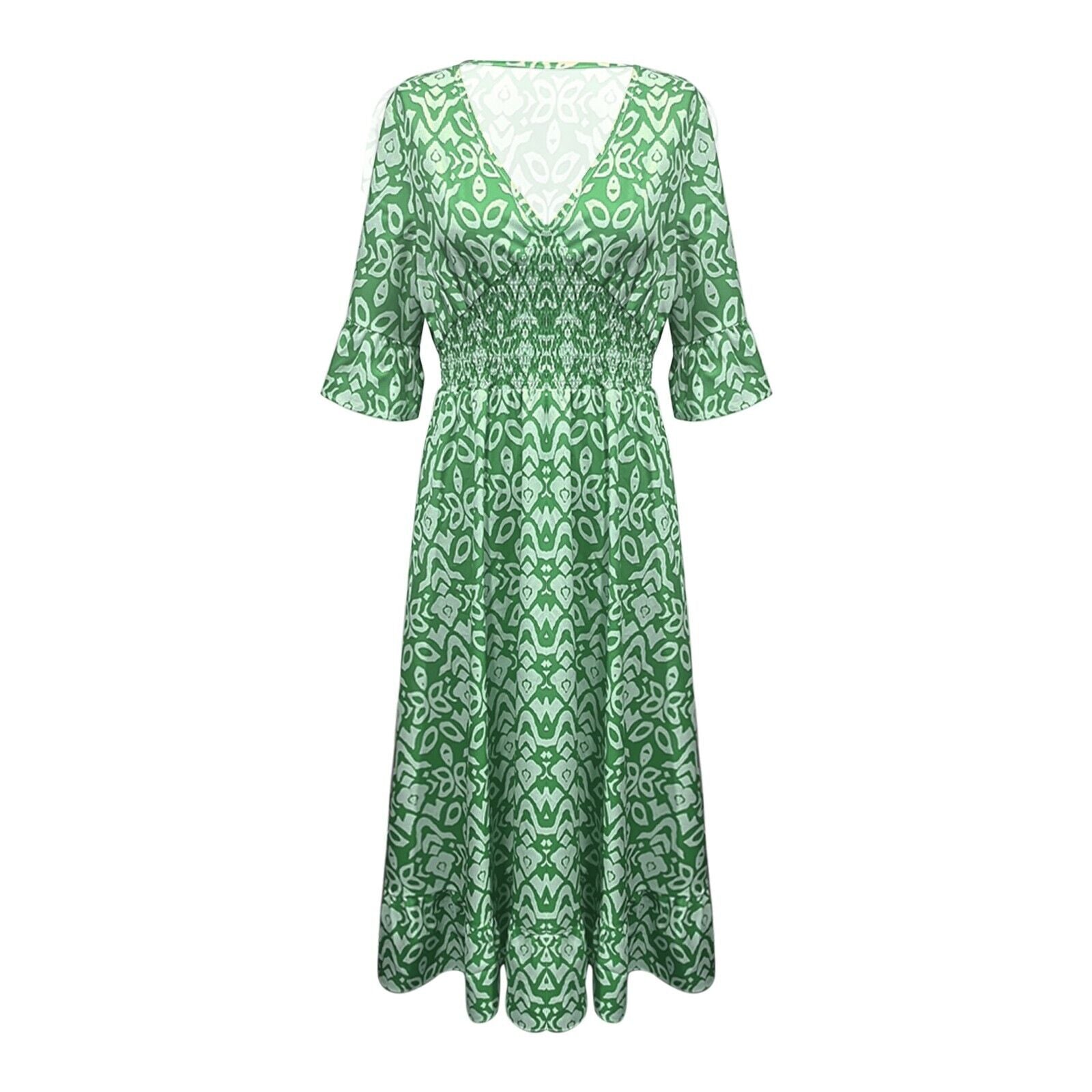 Vestito Floreale Elasticizzato