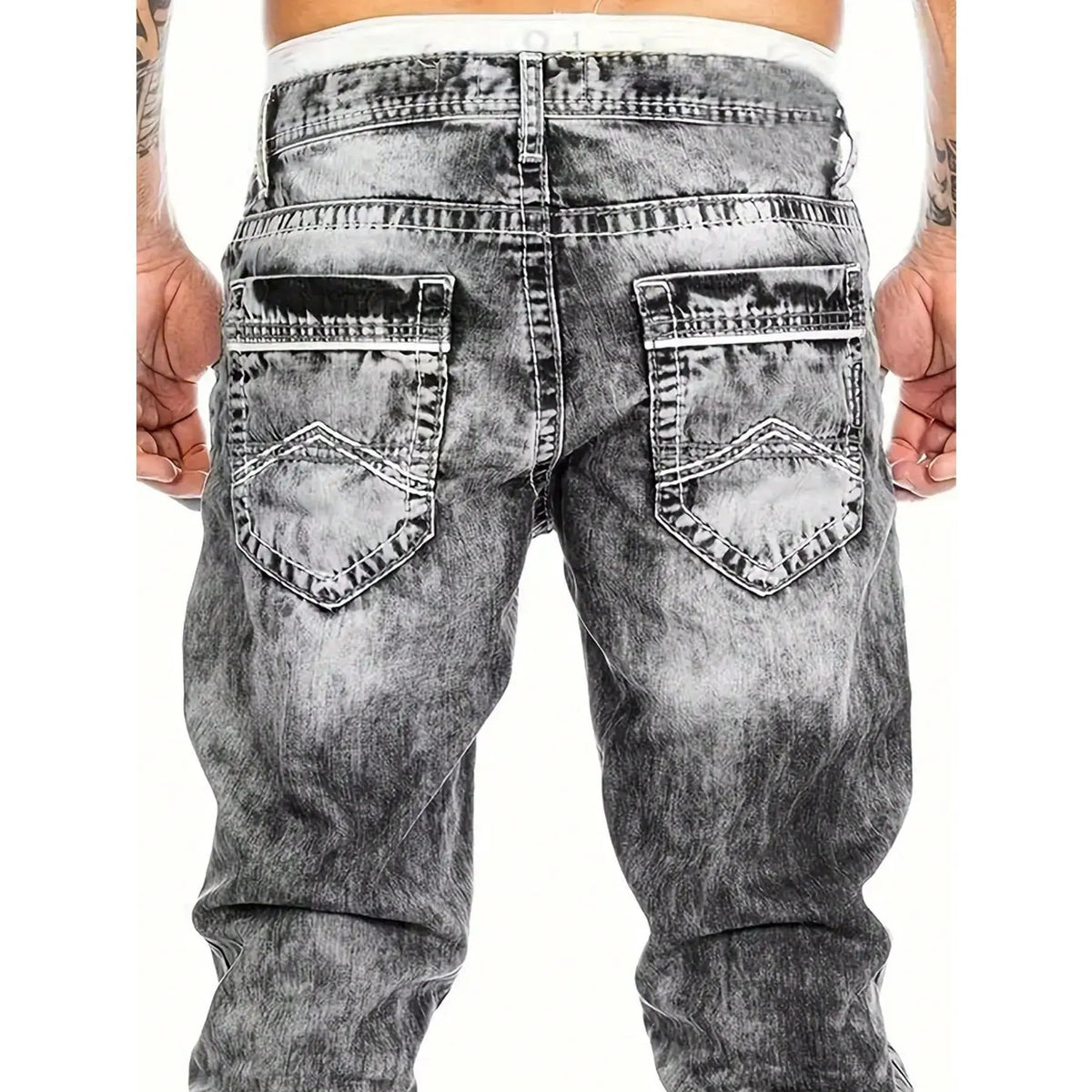 Jeans elasticizzati strappati