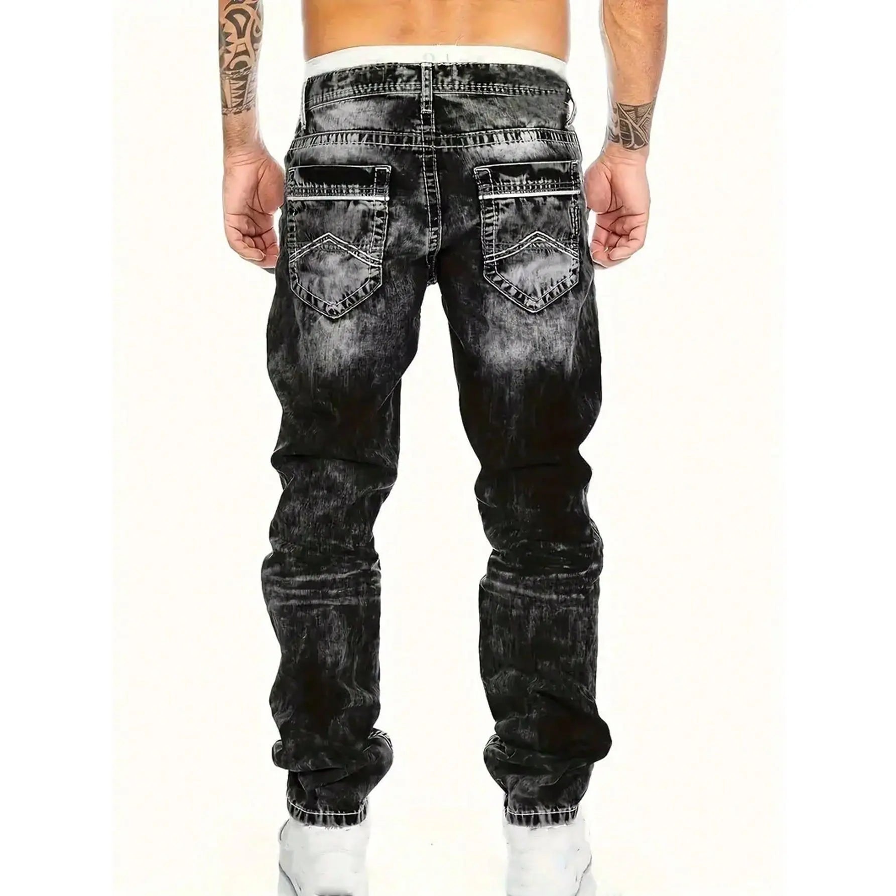 Jeans elasticizzati strappati