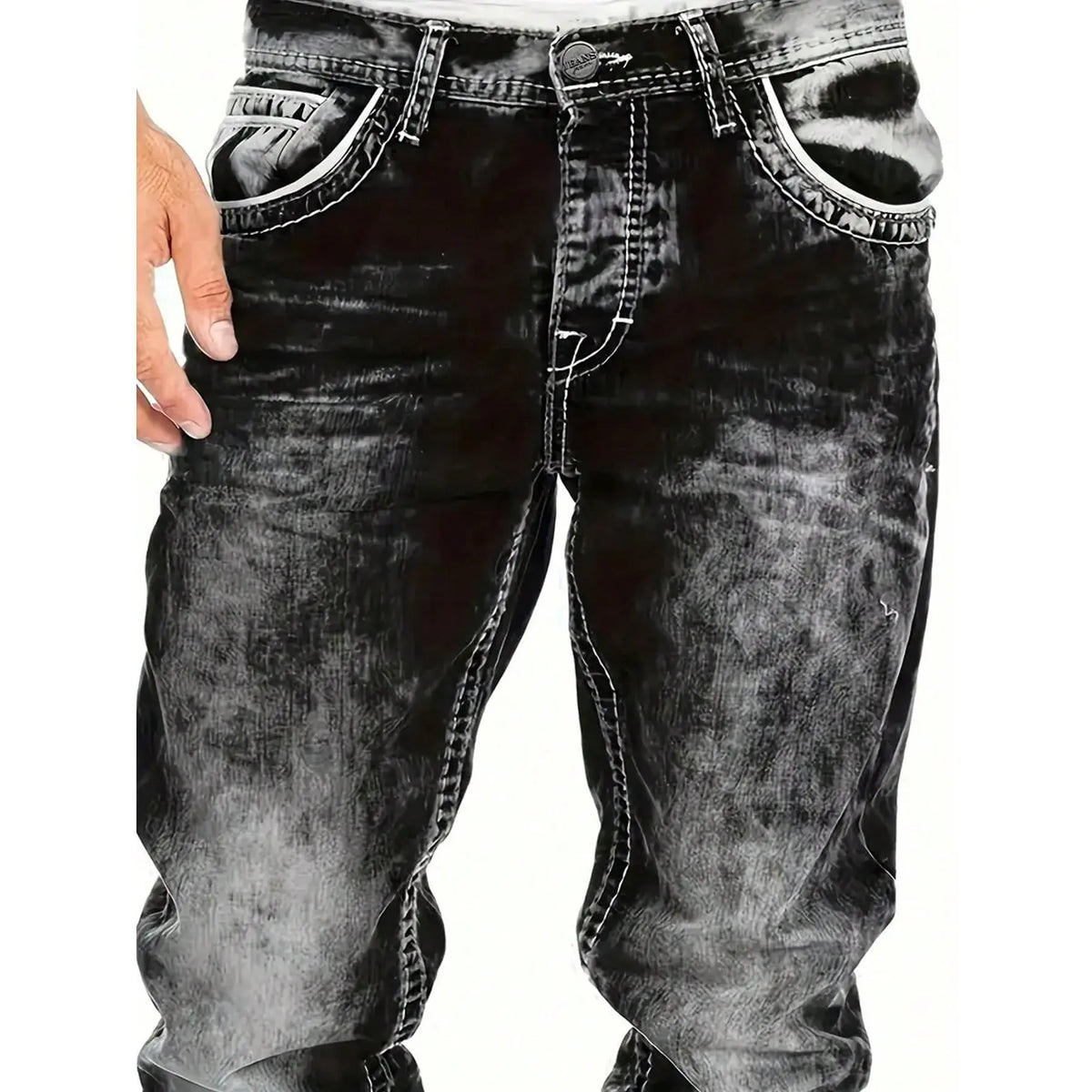 Jeans elasticizzati strappati