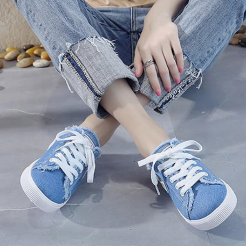 Mules da donna in denim