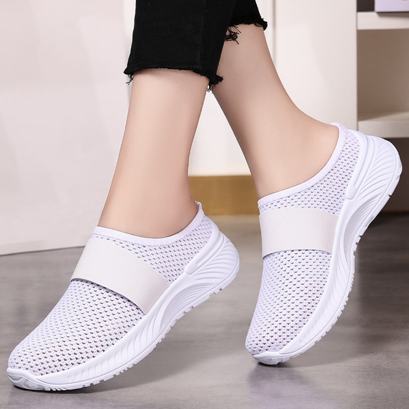 Scarpe senza lacci antiscivolo e traspiranti