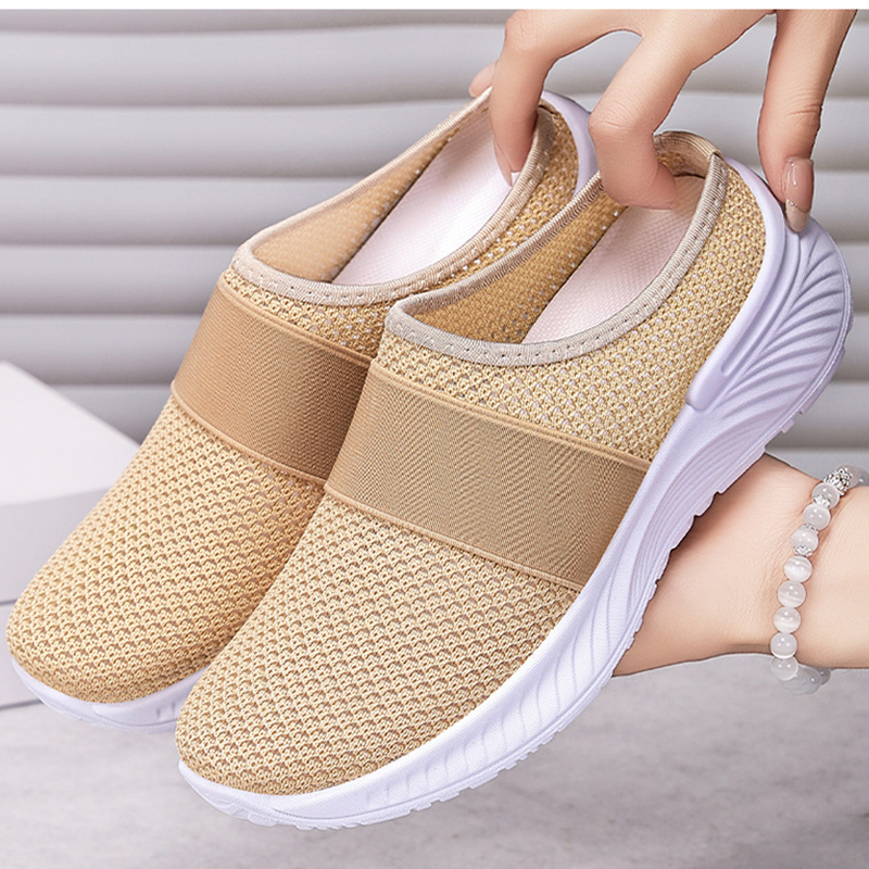 Scarpe senza lacci antiscivolo e traspiranti