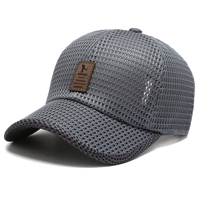 Cappellino leggero e traspirante.