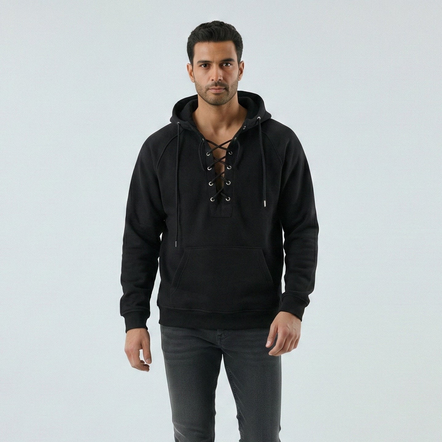 Felpa con cappuccio Premium antivento
