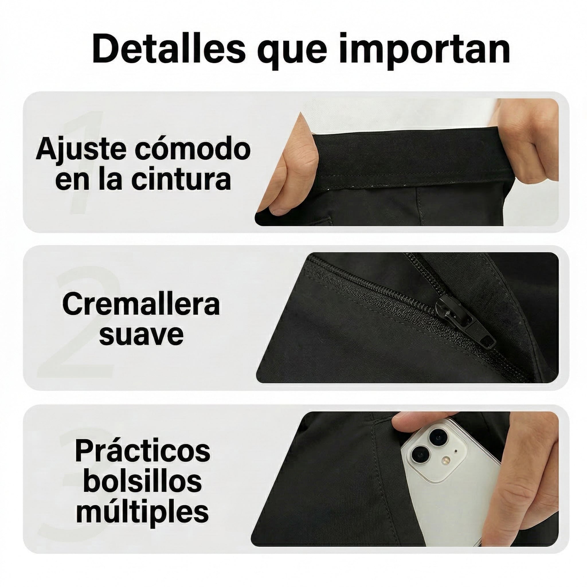 Chino corto elastico