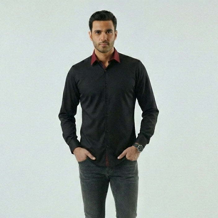 Marcus | Camicia classica a maniche lunghe