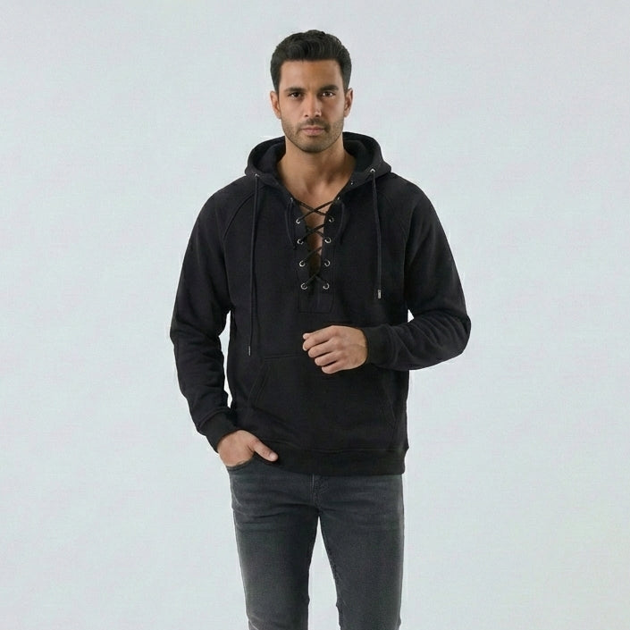 Felpa con cappuccio Premium antivento