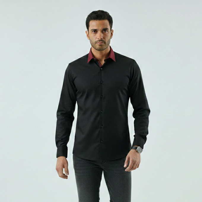 Marcus | Camicia classica a maniche lunghe