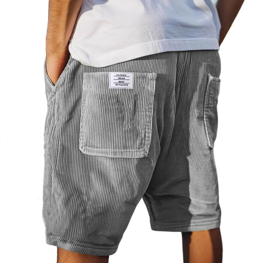 Pantaloni di velluto corti