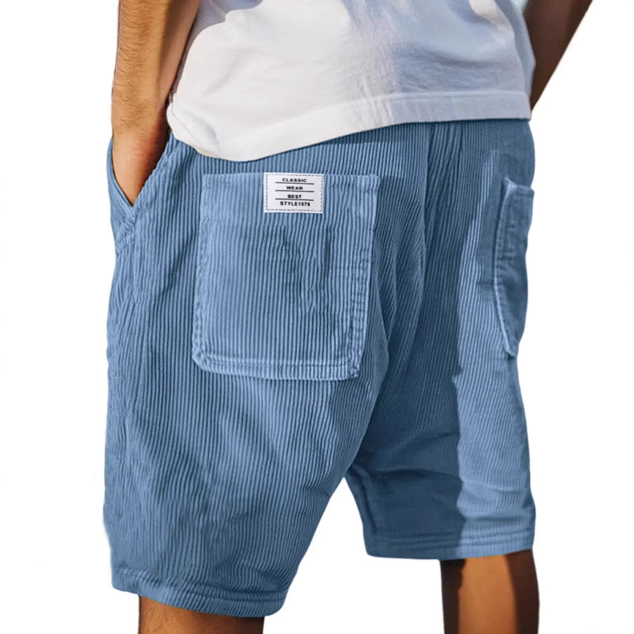 Pantaloni di velluto corti