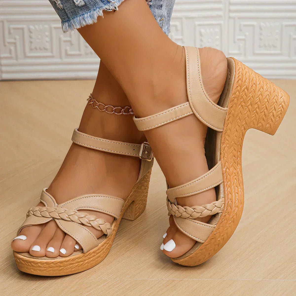 Gianna™ – Sandali Eleganti con Tacco Moderato