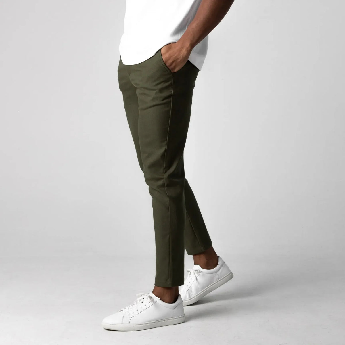 Chino elasticizzato premium