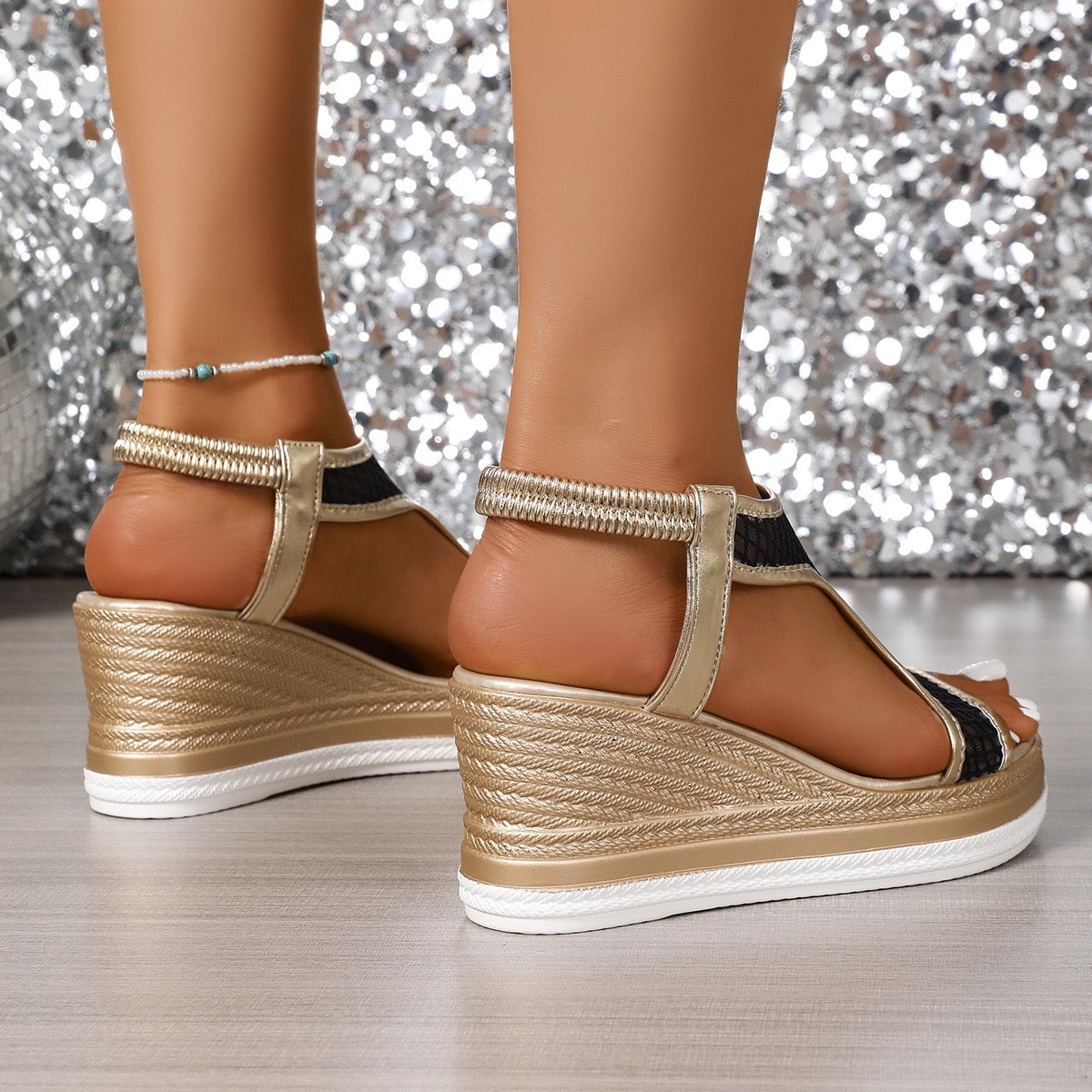 Émiline™ – Sandali Eleganti con Tacco e Zeppa