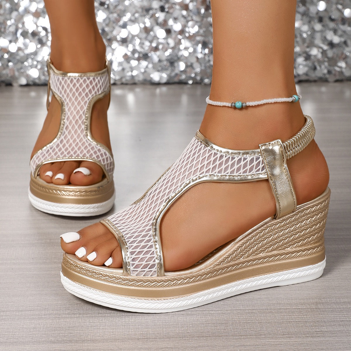 Émiline™ – Sandali Eleganti con Tacco e Zeppa