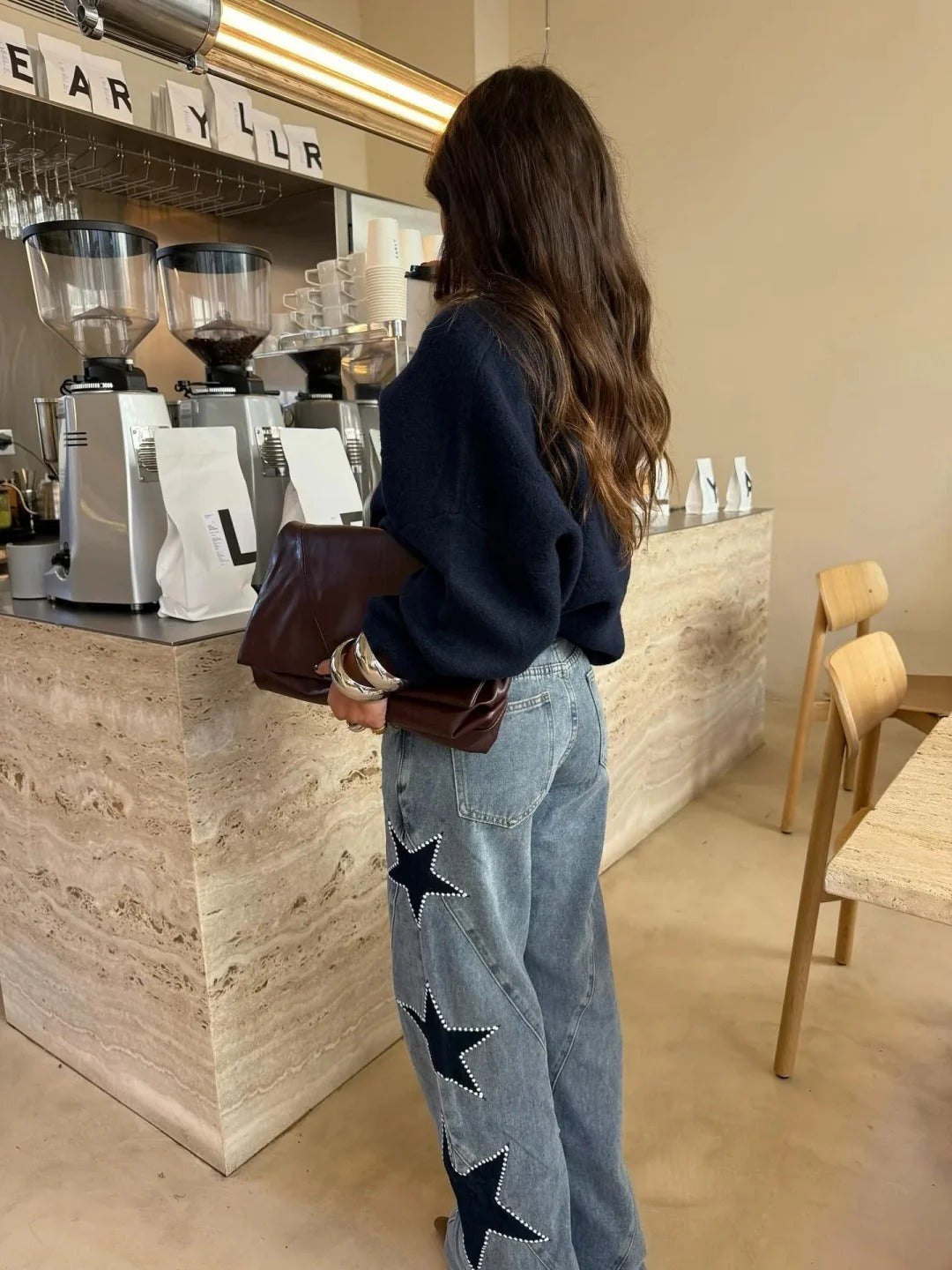 Melisa | Jeans casual con stelle