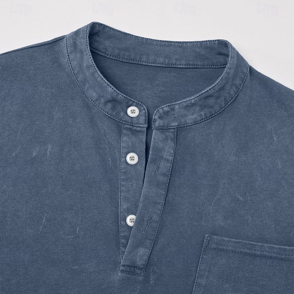 Henley a maniche lunghe Saltwater