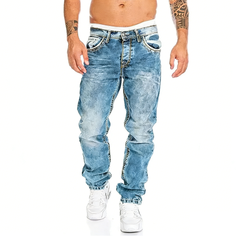 Jeans elasticizzati strappati