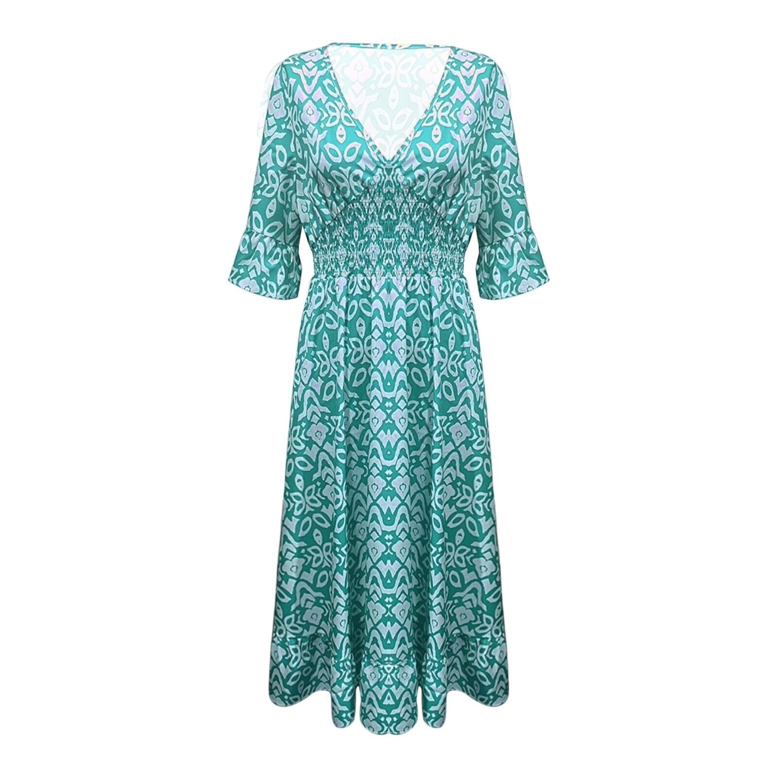 Vestito Floreale Elasticizzato