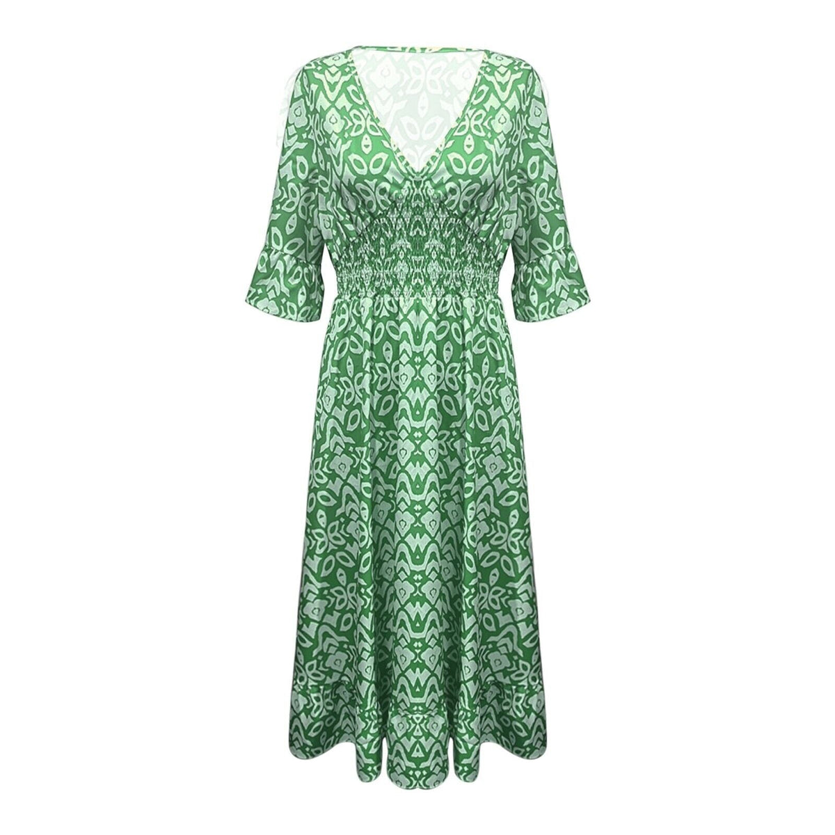Vestito Floreale Elasticizzato