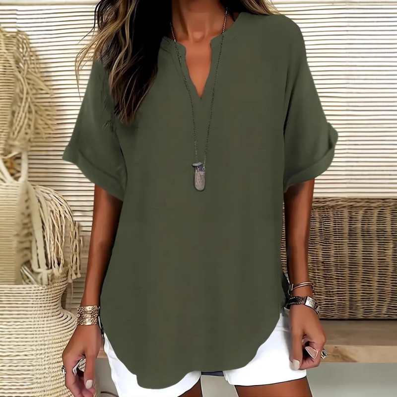 T-shirt moderna a taglio ampio