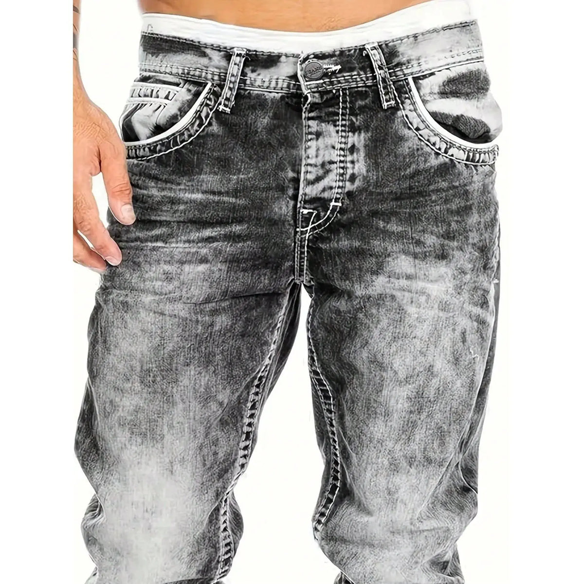 Jeans elasticizzati strappati