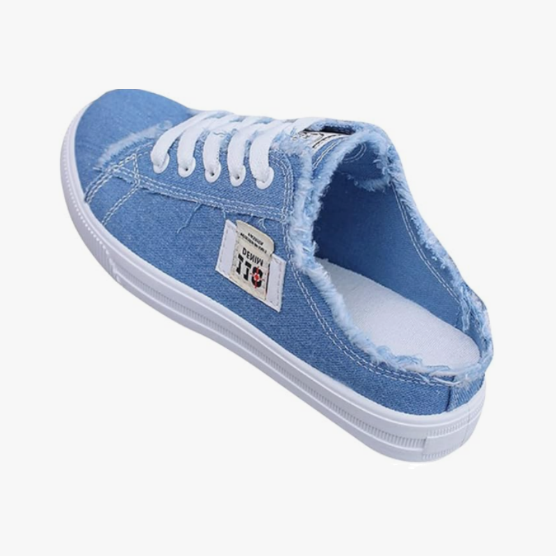 Mules da donna in denim