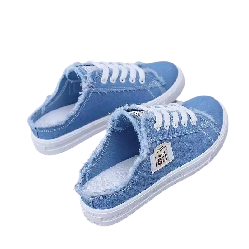 Mules da donna in denim