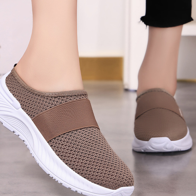 Scarpe senza lacci antiscivolo e traspiranti