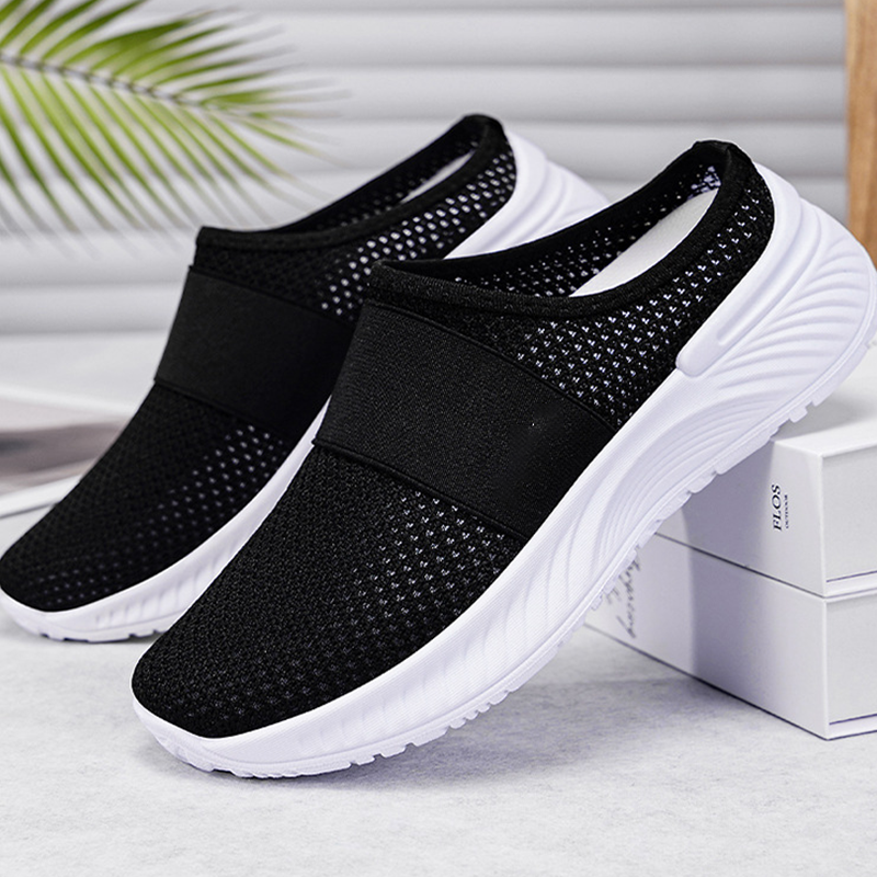 Scarpe senza lacci antiscivolo e traspiranti